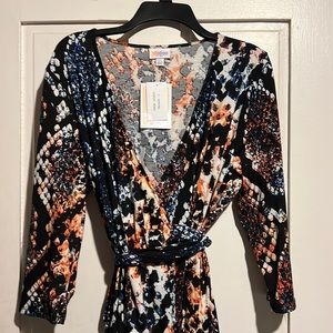 LuLaRoe Michelle Snake Print Dress